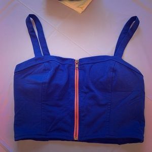 ⭐️4 for $20 Royal blue crop top